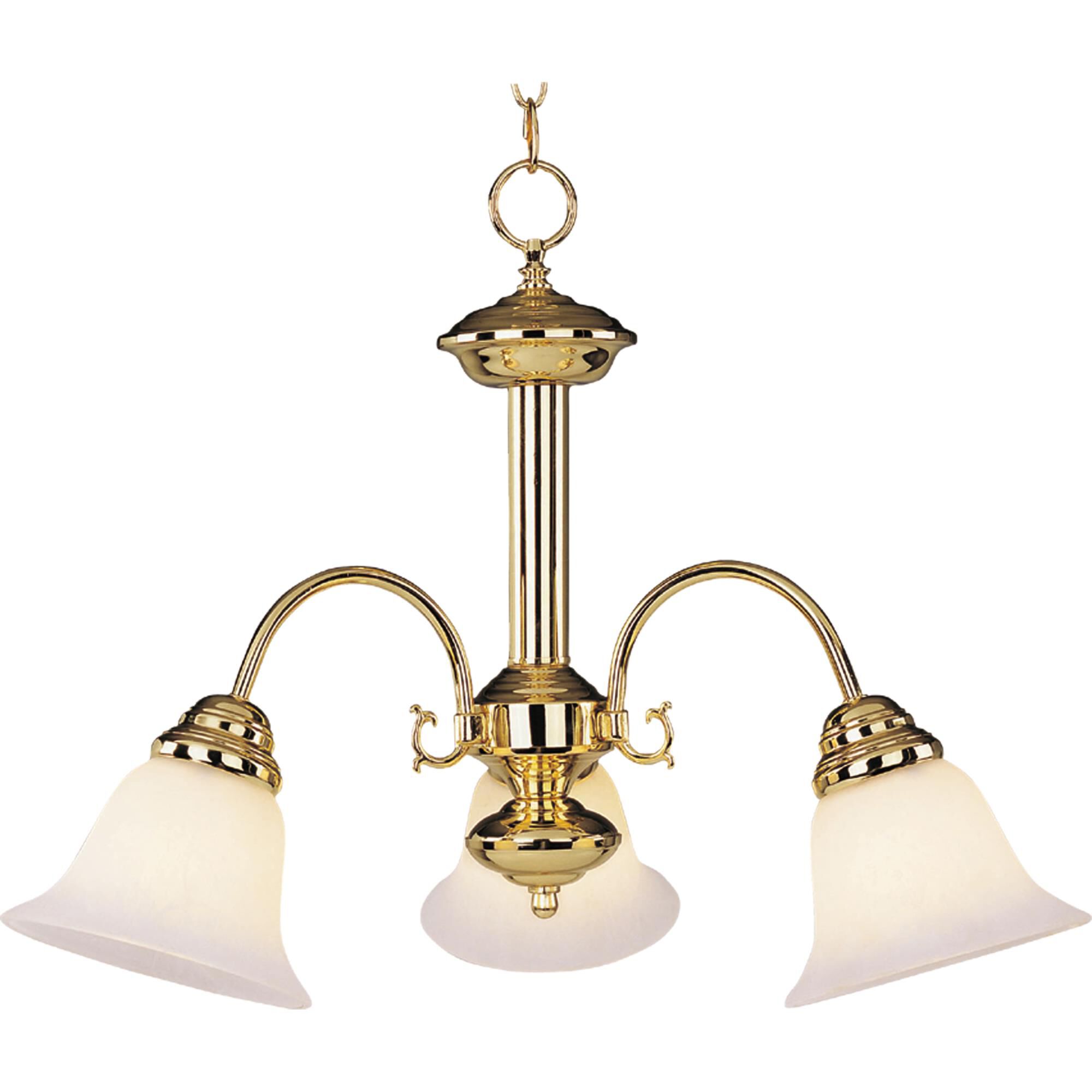 Malaga 20 Inch 3 Light Mini Chandelier by Maxim Lighting