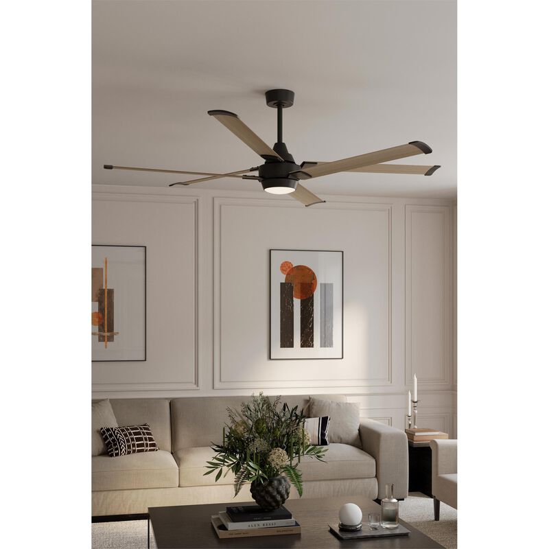 Soarin 72 Inch Ceiling Fan with Light Kit by Minka Aire