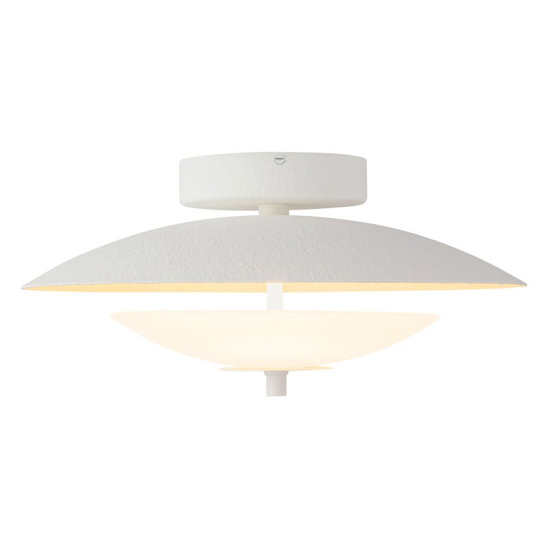 Peyton Fox Prescott 16 Inch Semi Flush Mount by Alora Lighting