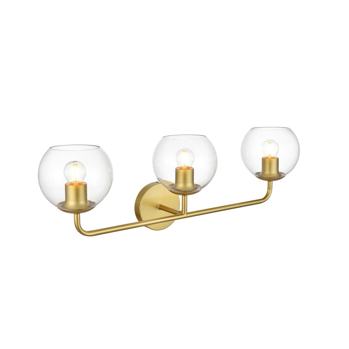 Genesis 28 Inch 3 Light Bath Vanity Light by Elegant Lighting