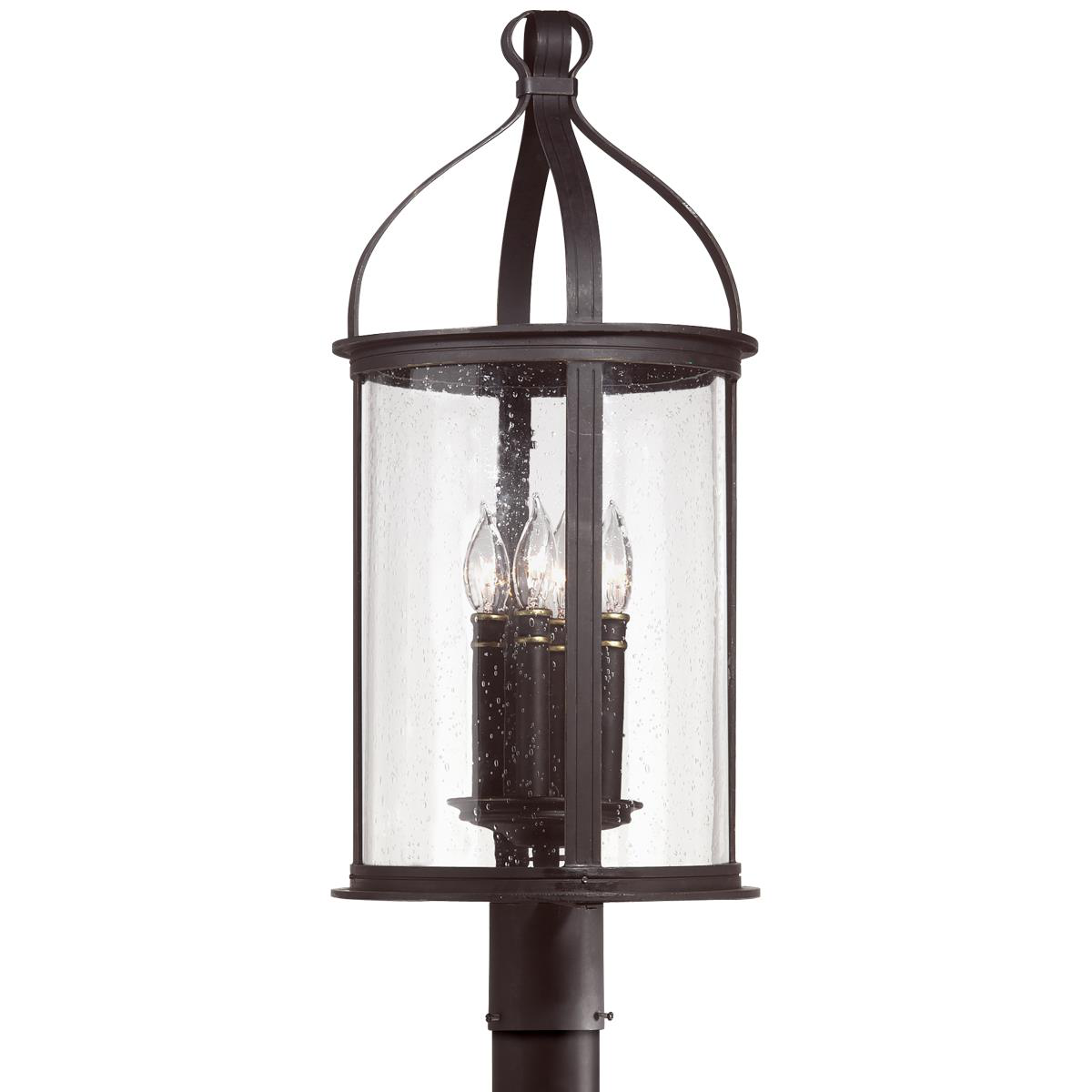 Scarsdale 28 Inch Tall 4 Light Outdoor Post Lamp by Troy Lighting - Clearance