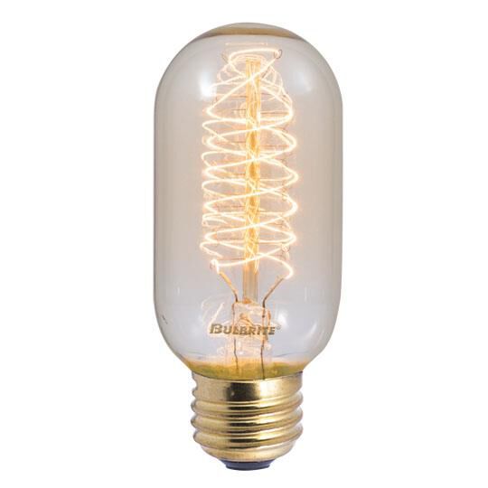 40 Watt 2200K T14 Incandescent Light Bulb,