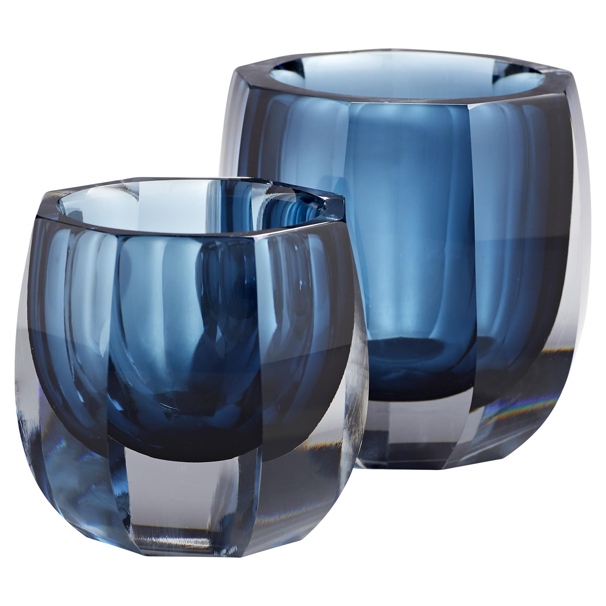 Shown in Blue/Clear finish