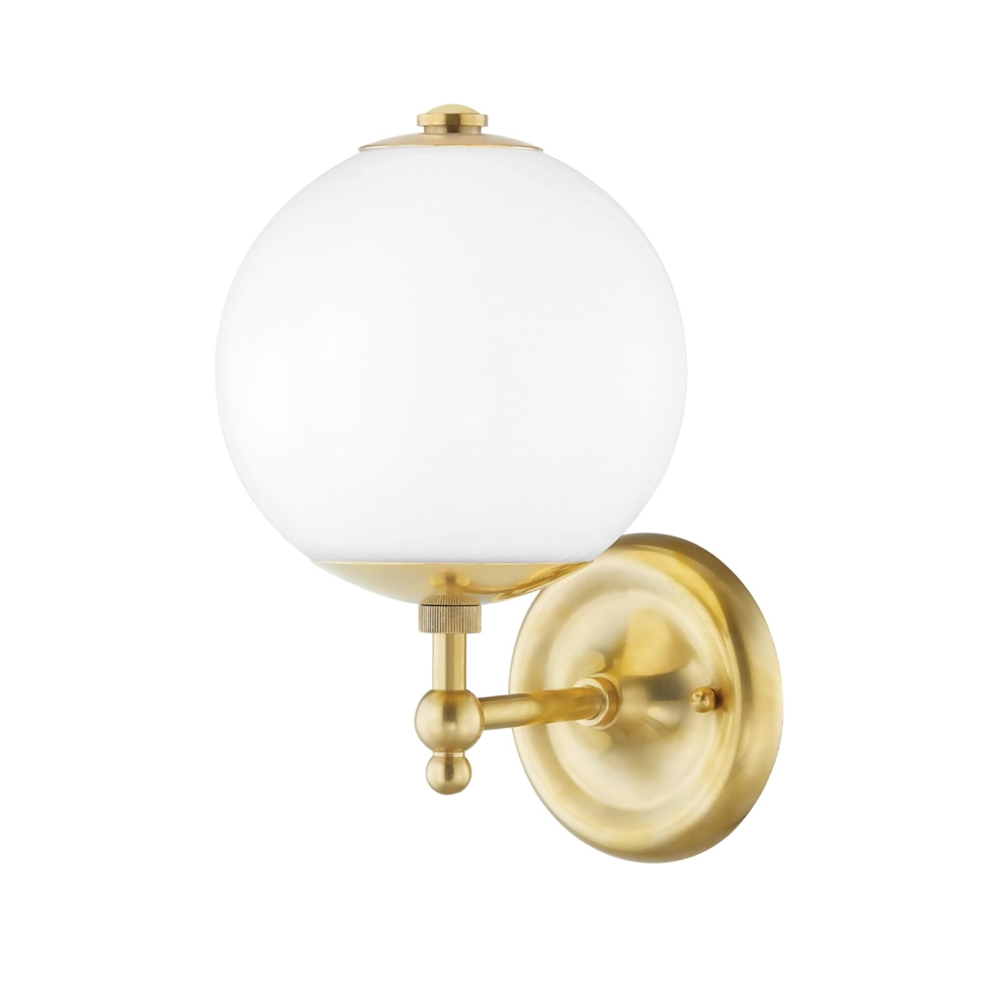 Sphere No.1 6.5 Inch Wall Sconce by Hudson Valley Lighting