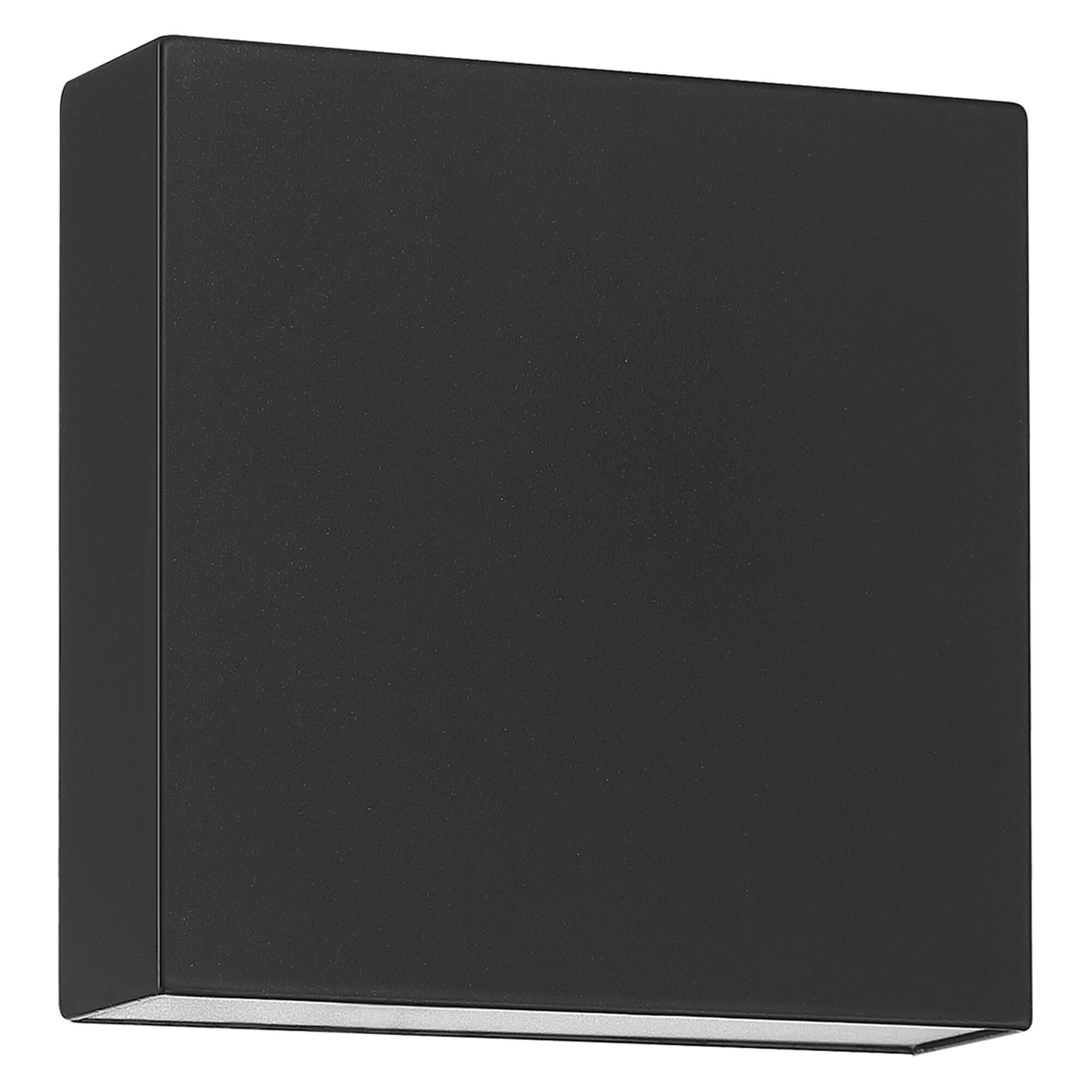 Shown in Black finish and Frosted glass
