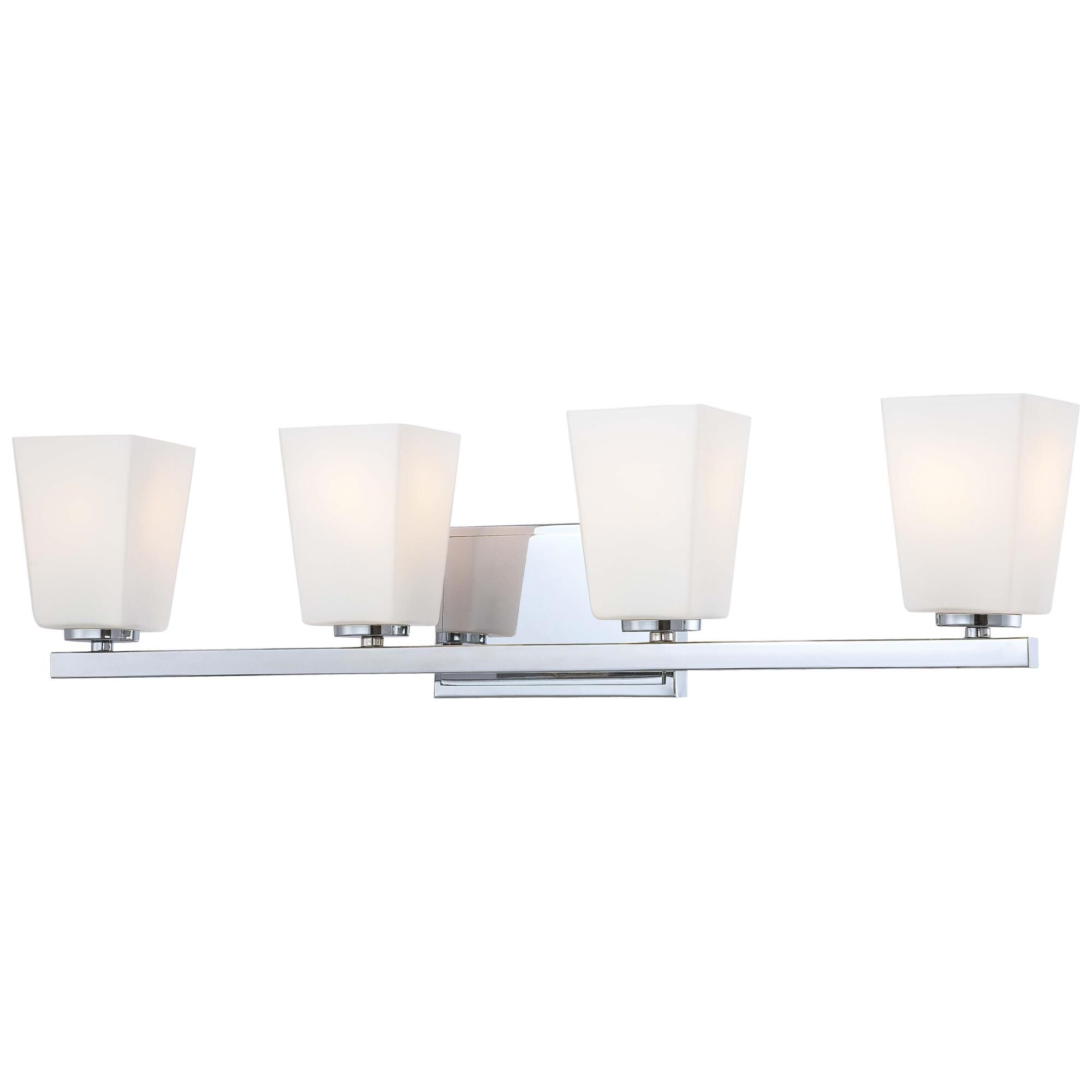 City Square 29 Inch 4 Light Bath Vanity Light by Minka Lavery