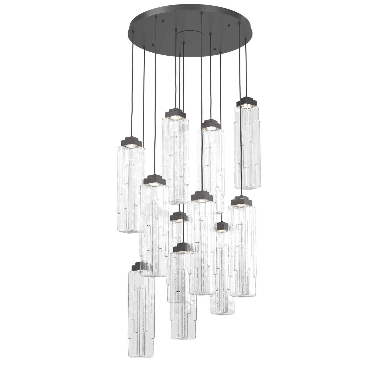 Ledgestone Multi Light Pendant by Hammerton Studio