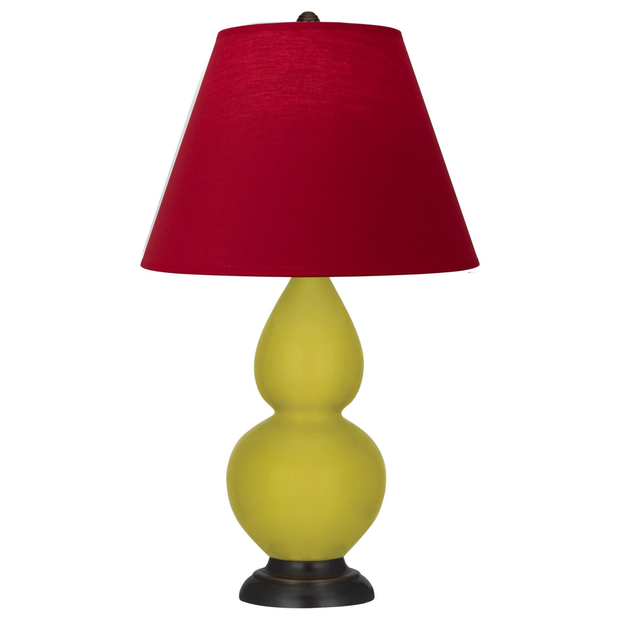 Small Double Gourd 23 Inch Table Lamp by Robert Abbey