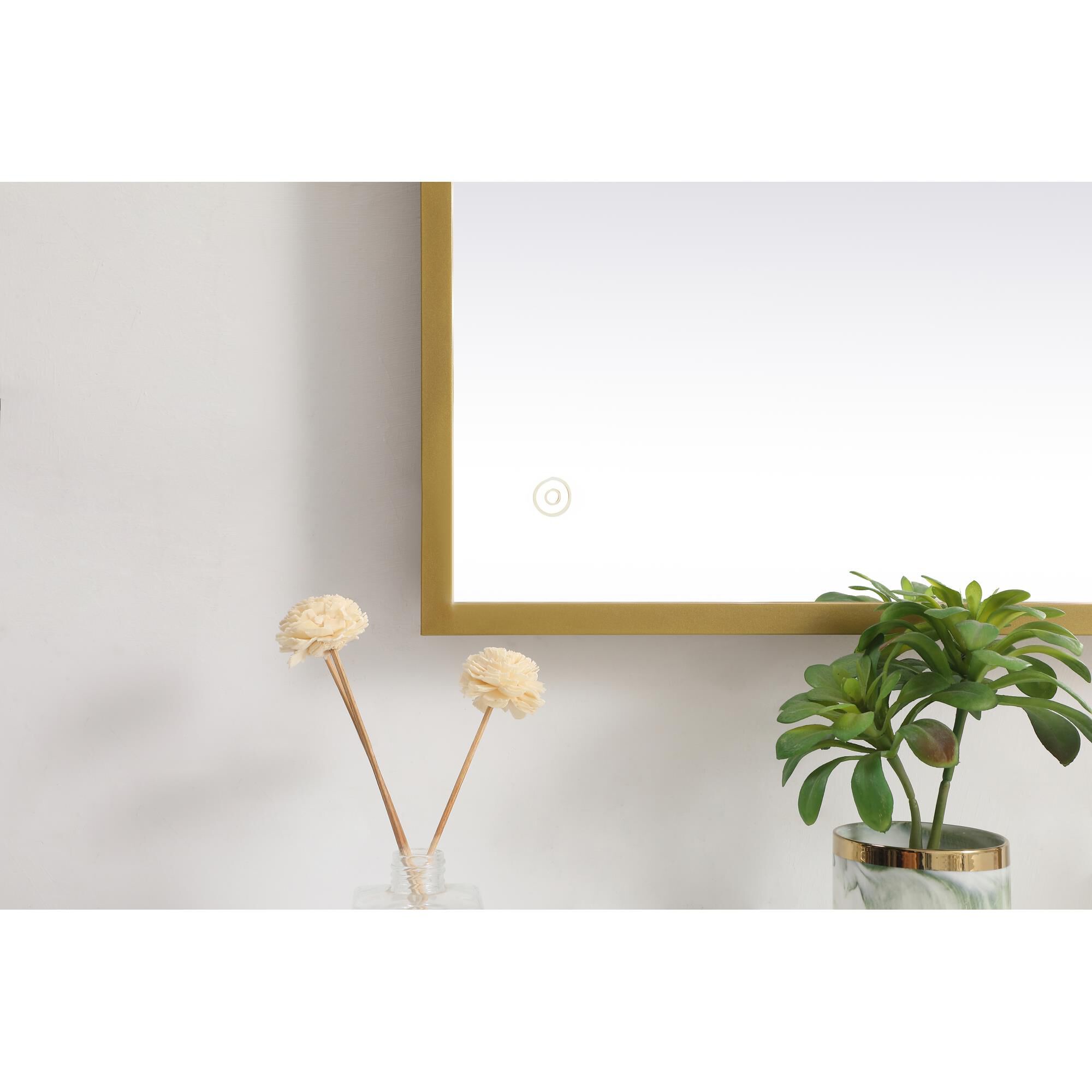 Pier LED Lighted Mirror by Elegant Decor