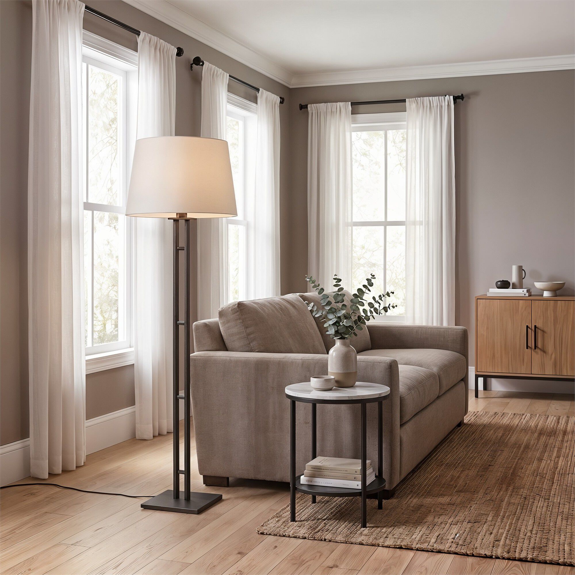 Lauren Ralph Lauren Haddon 59 Inch Floor Lamp,