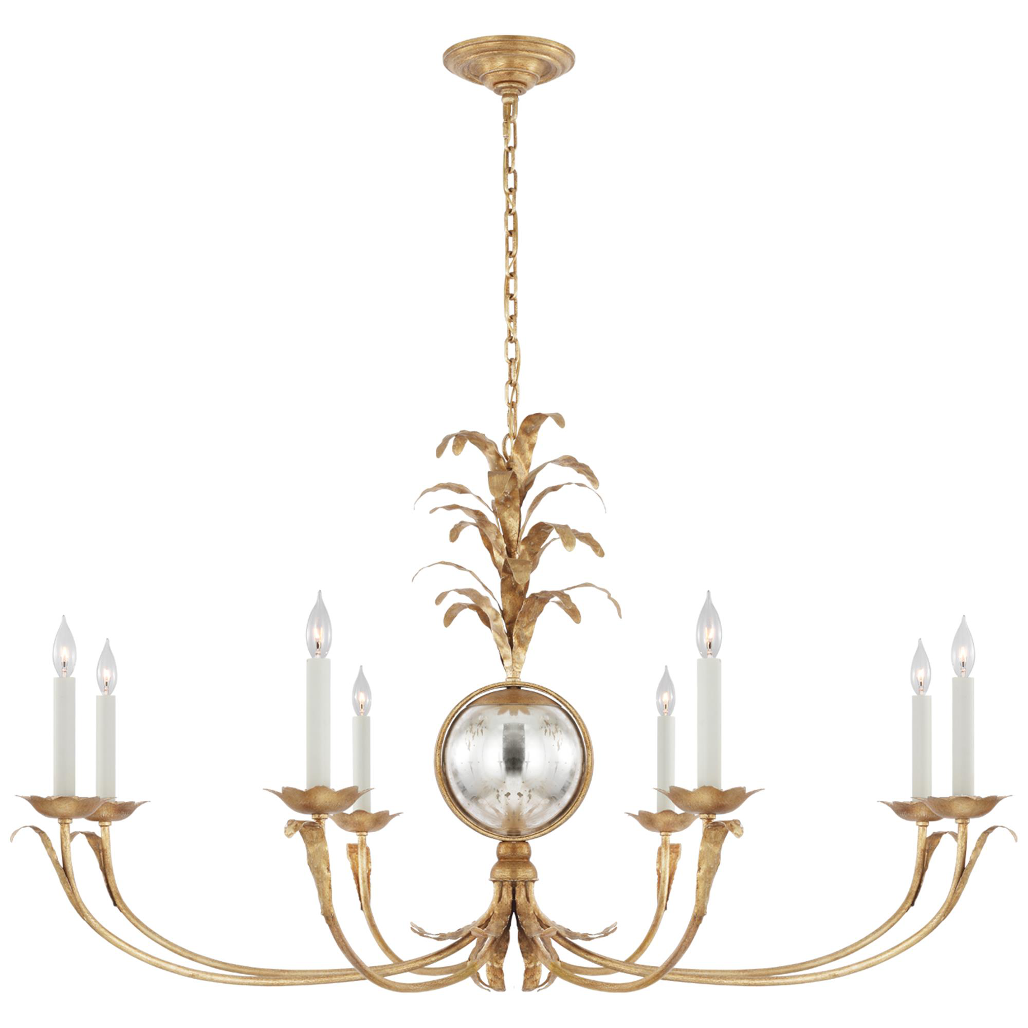 Shown in Gilded Iron finish