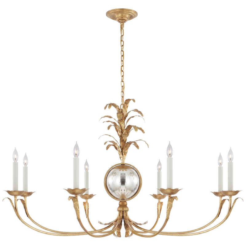 Chapman and Myers Gramercy 50 Inch 8 Light LED Chandelier by Visual Comfort Signature Collection