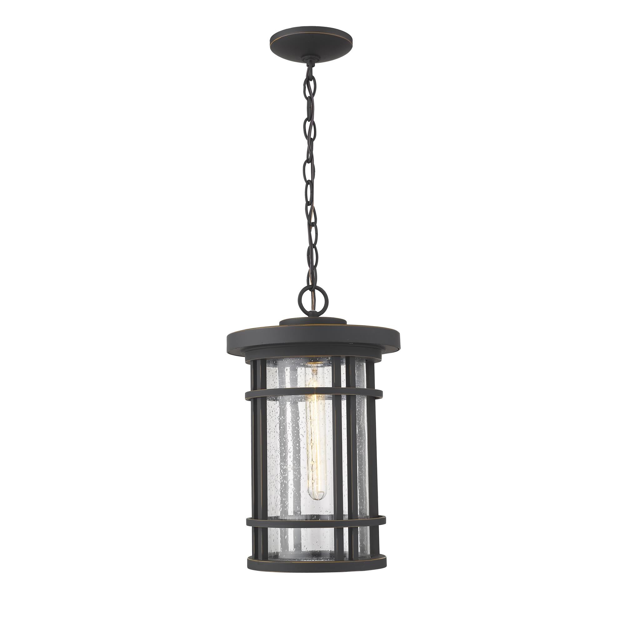 Z-Lite Jordan 16 Inch Tall Outdoor Hanging Lantern