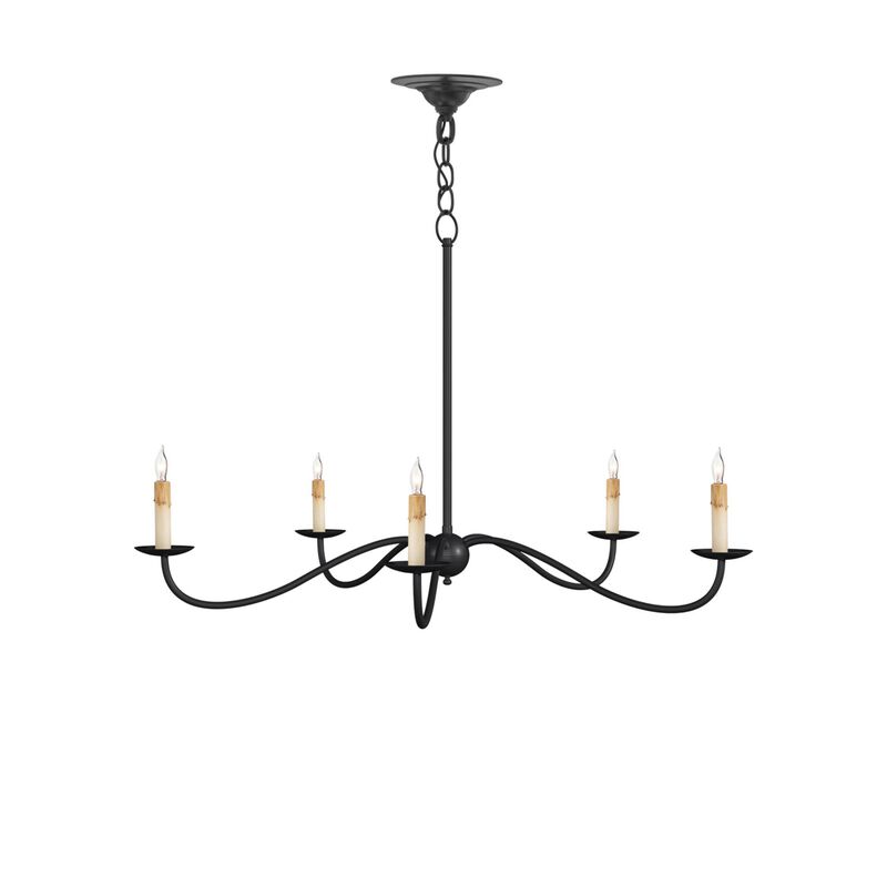 Saxon Chandelier by Currey and Company