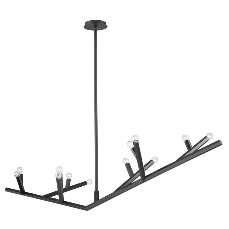 Oaks 24 Inch Linear Chandelier by Avenue Lighting