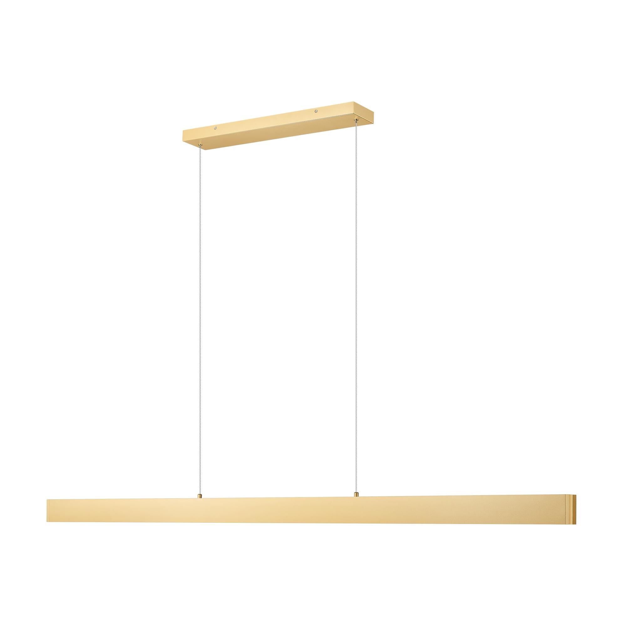 Shown in Gold finish and Frosted glass