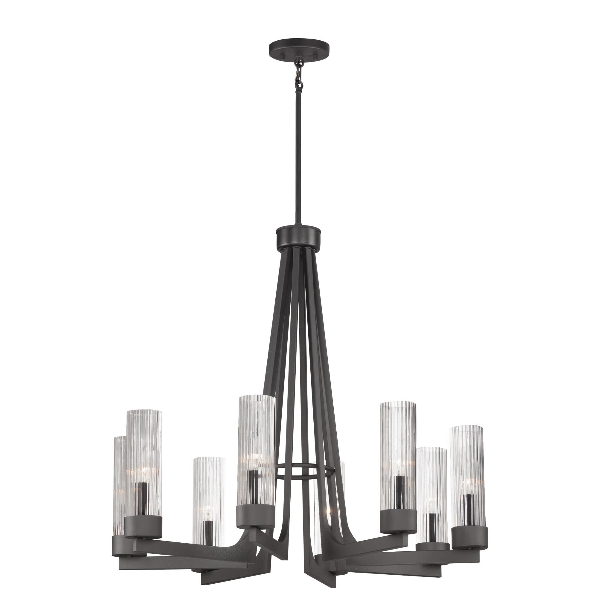 Delos 30 Inch 8 Light Chandelier by Maxim Lighting