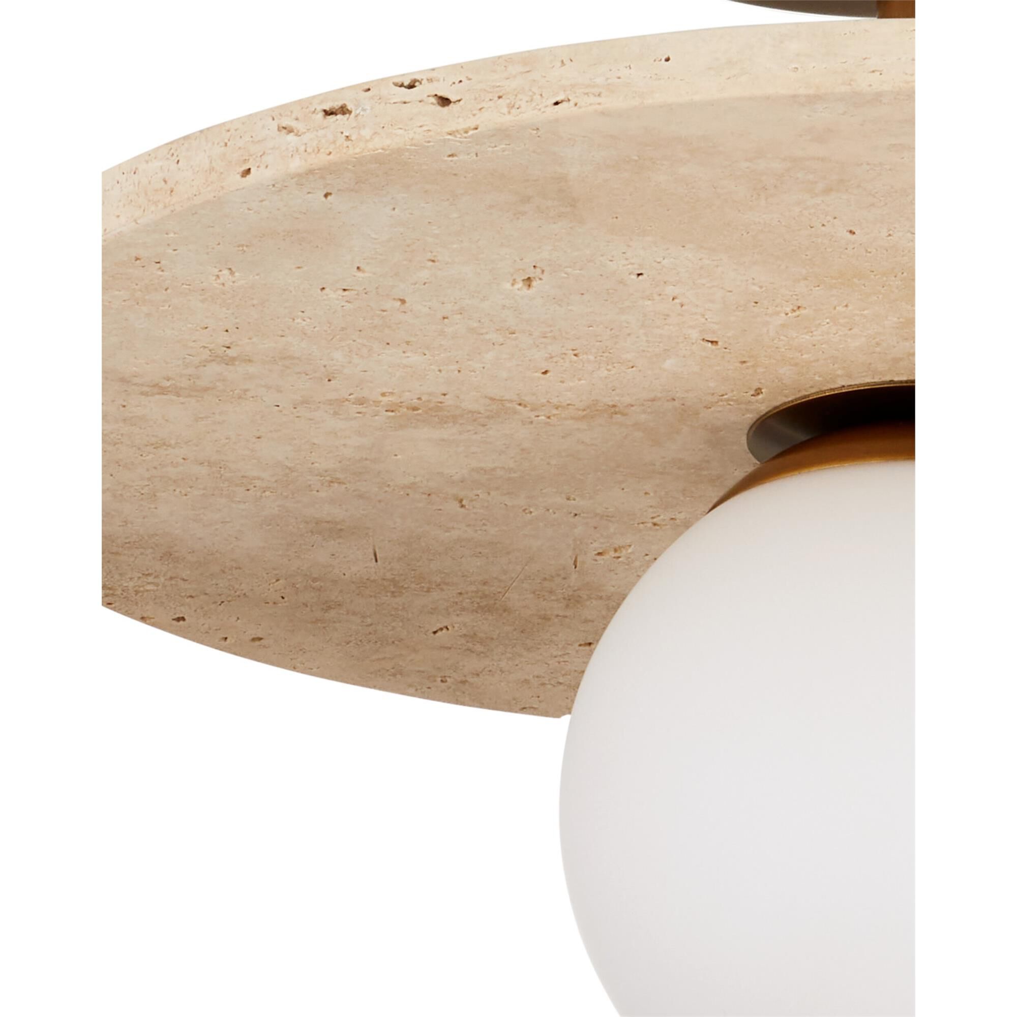 Apricity 16 Inch Semi Flush Mount,