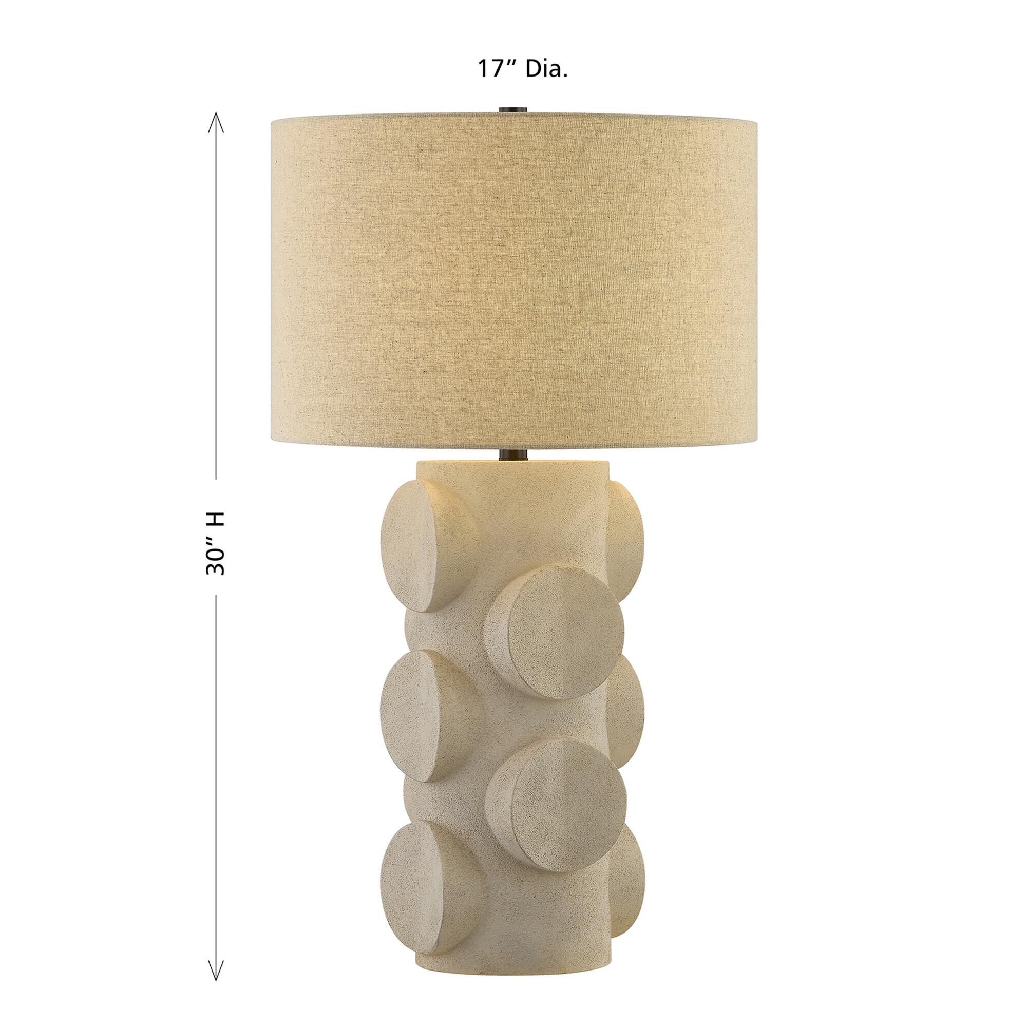 Dann Foley Lanett Medium Table Lamp,