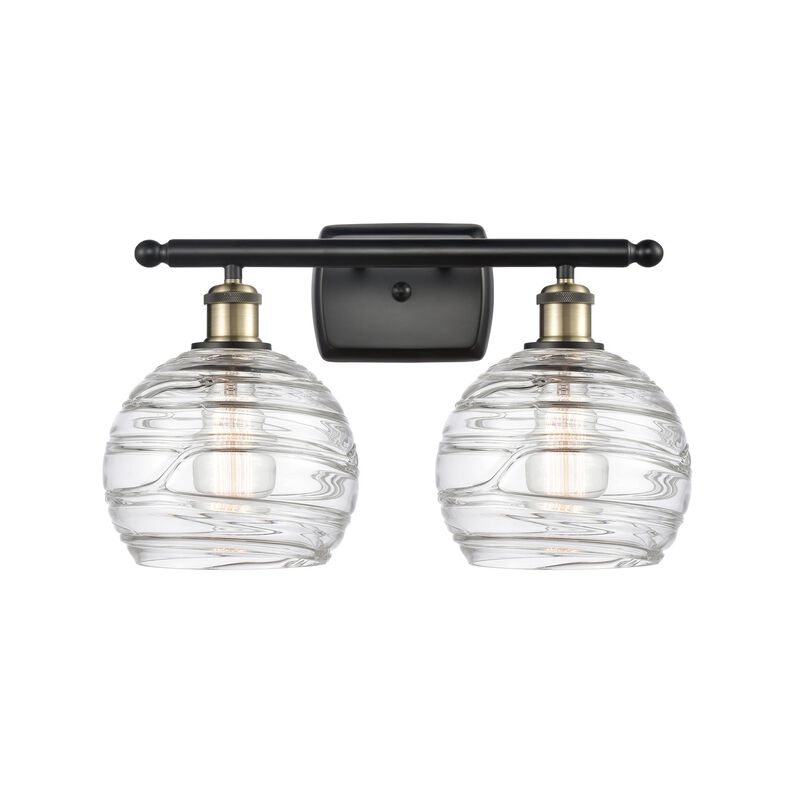 Bruno Marashlian Athens Deco Swirl 18 Inch Bath Vanity Light by Innovations Lighting