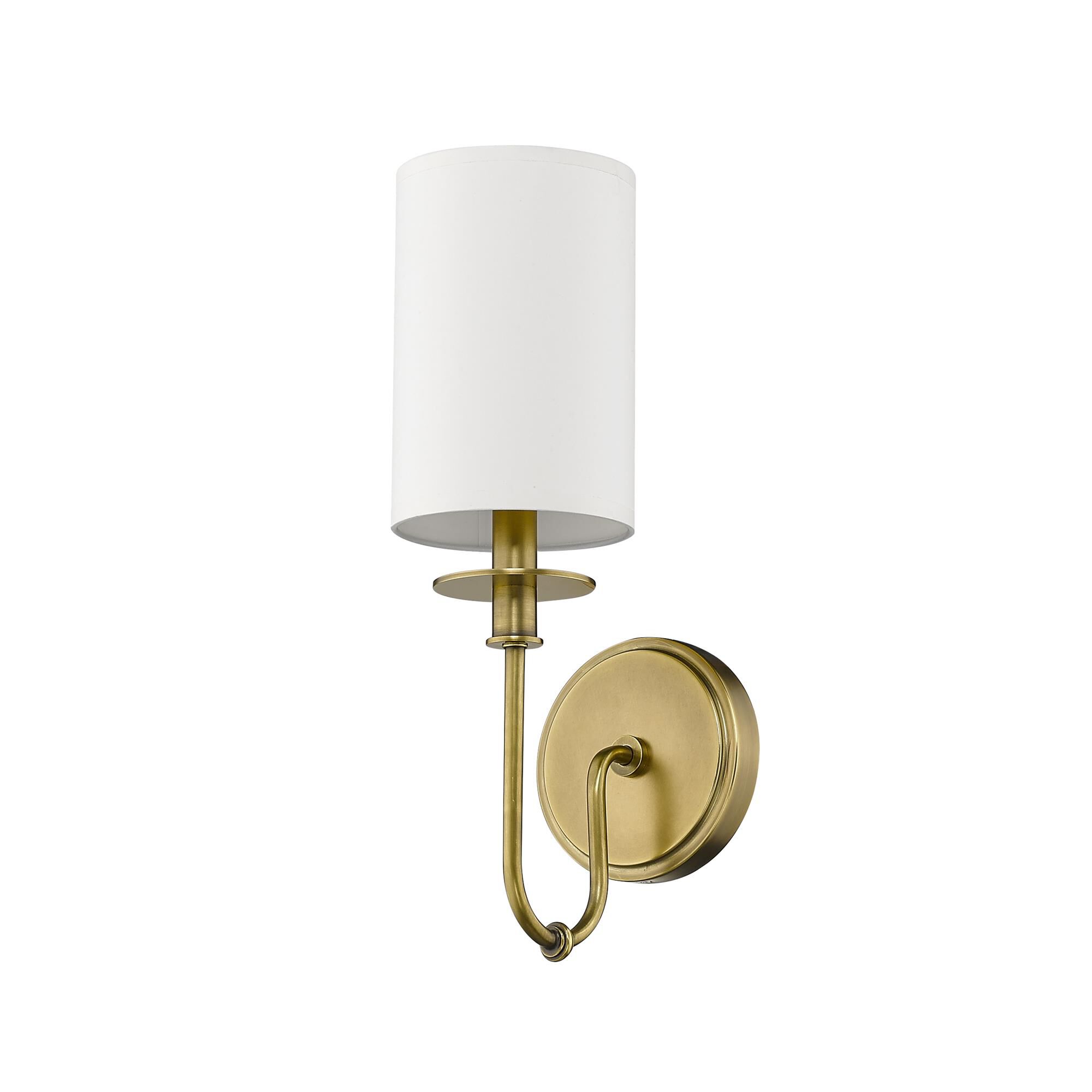 Shown in Rubbed Brass finish and Parchment Paper glass and Parchment Paper shade