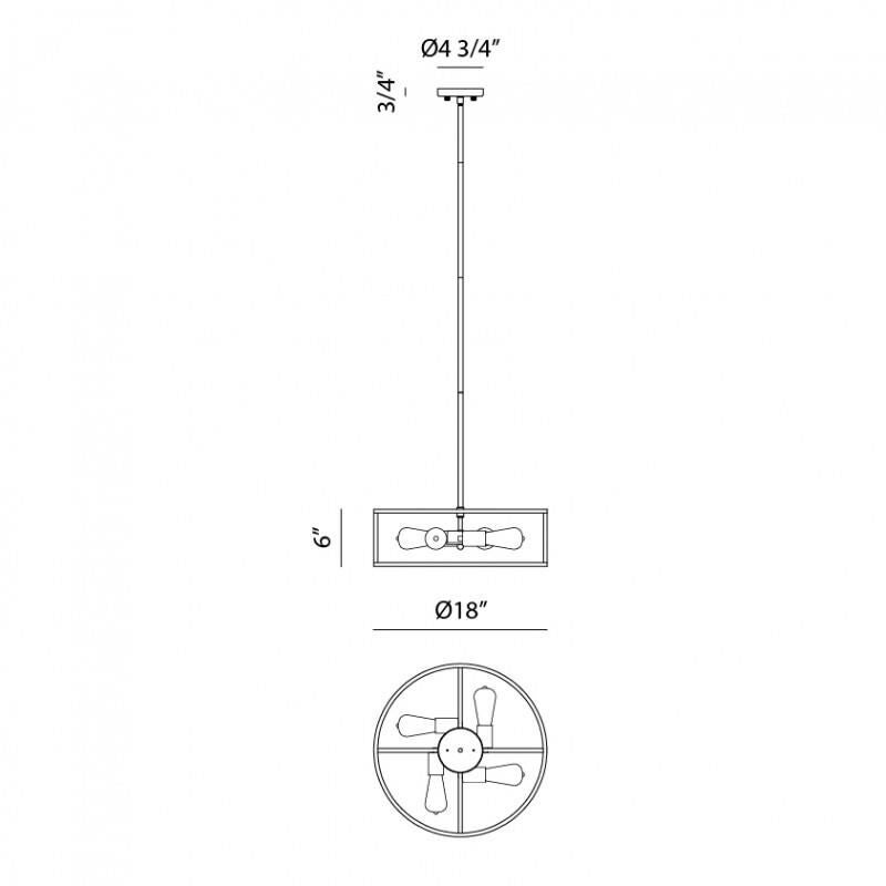 Candid Large Pendant by Matteo Lighting - Clearance