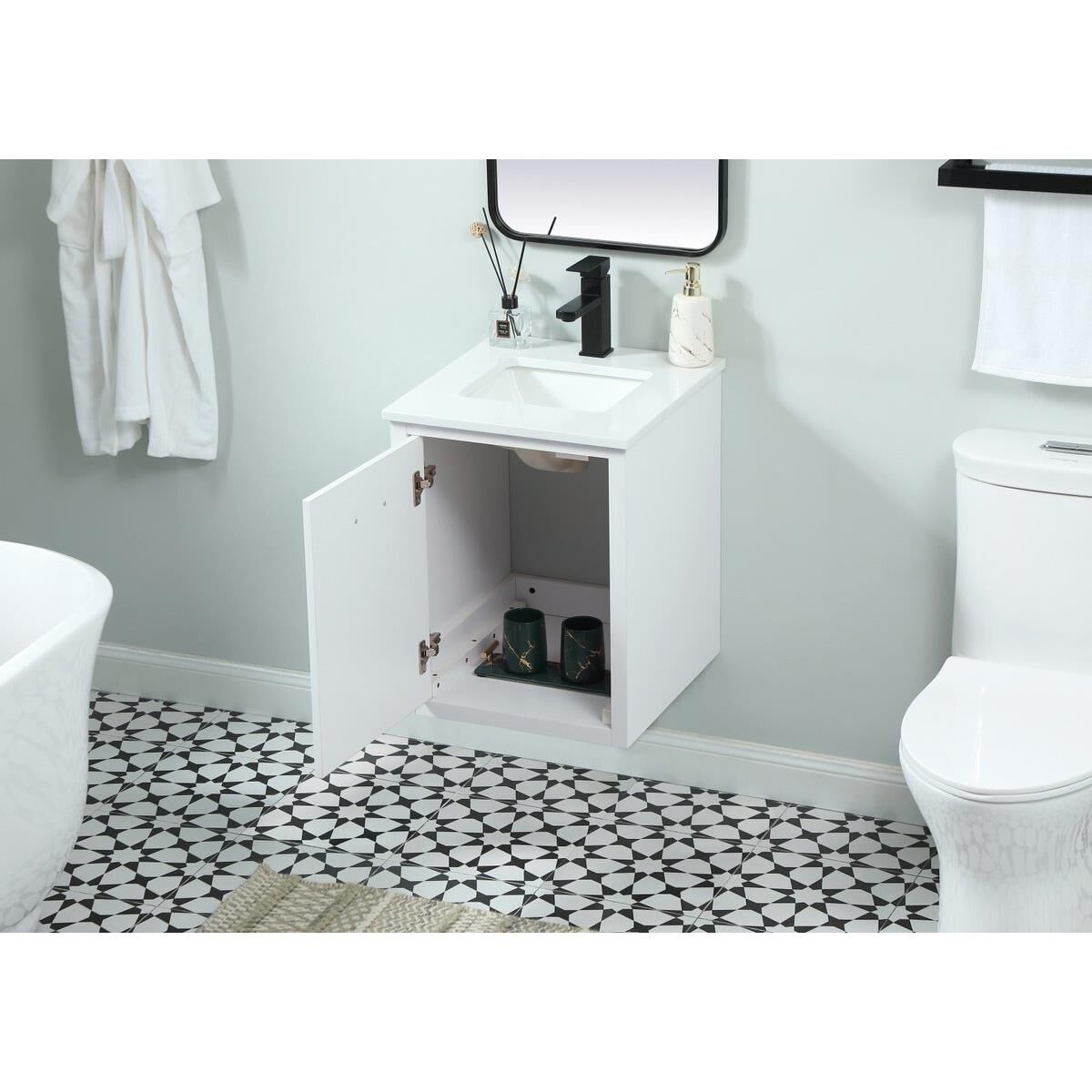 Cyrus Bath Vanity by Elegant Decor