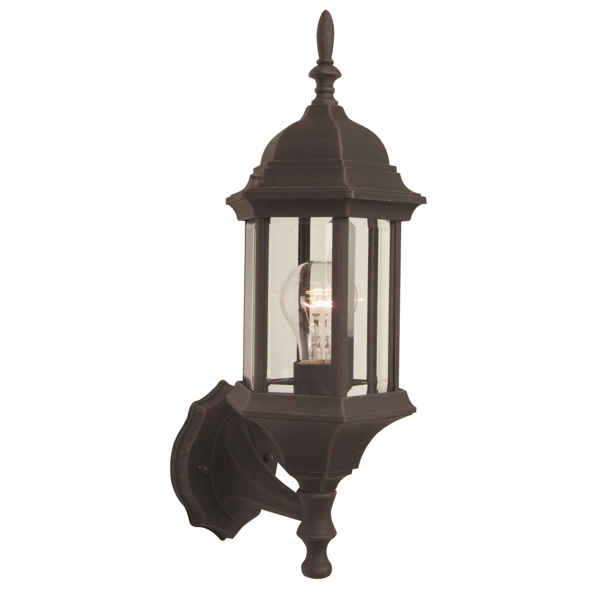 Hex Style 17 Inch Tall 1 Light Outdoor Wall Light by Craftmade