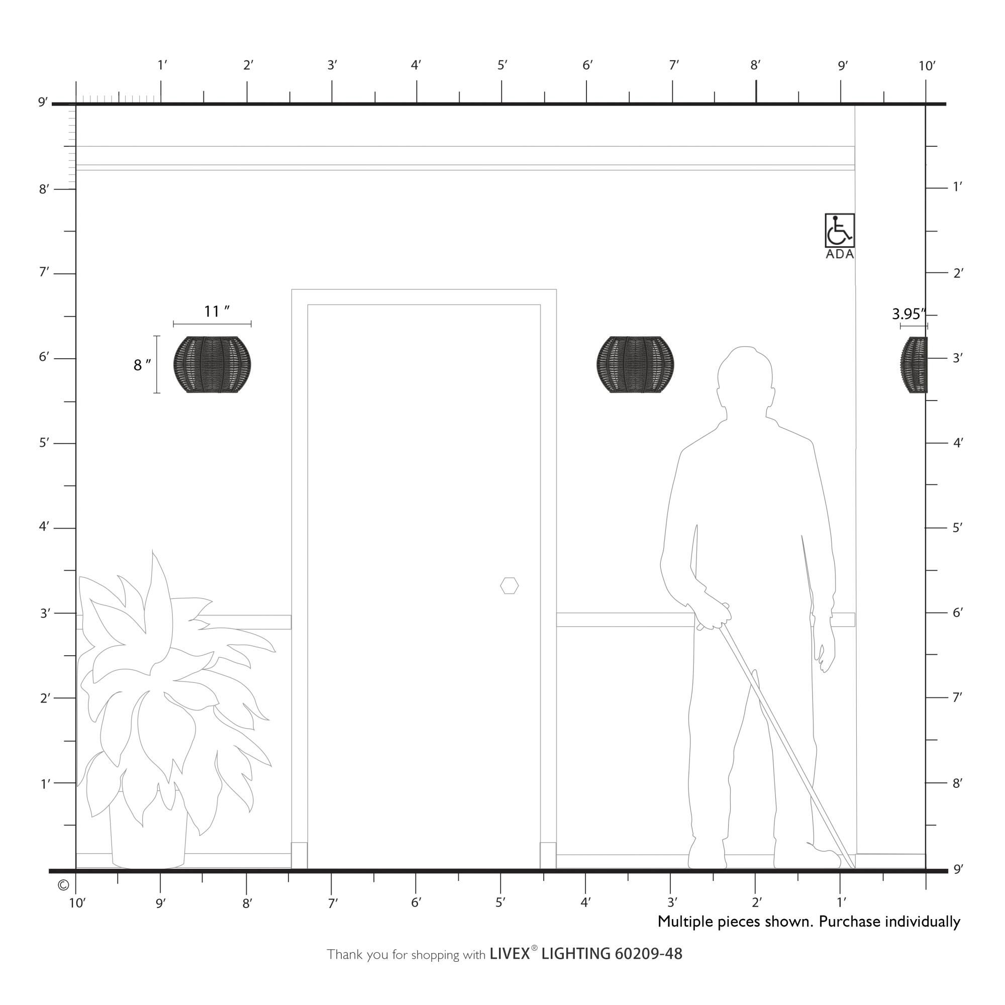 Shown in Antique Gold Leaf finish and Hand-Woven French Beige Paper Rope shade