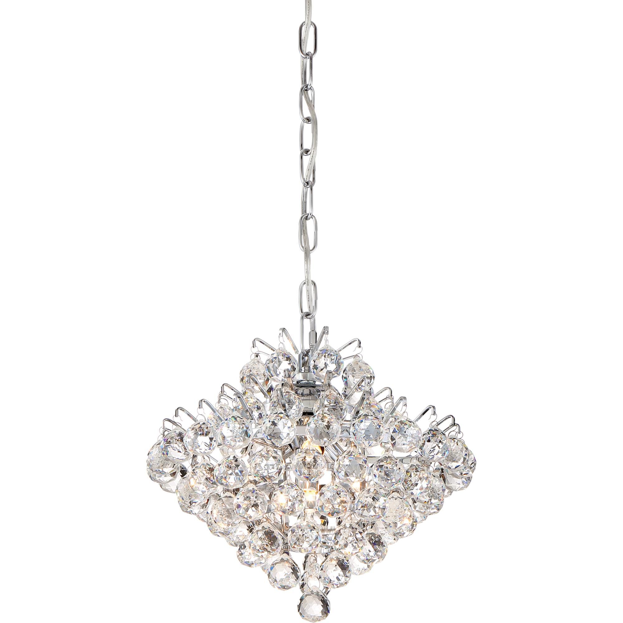 Platinum Collection Bordeaux 11 Inch Mini Pendant by Quoizel