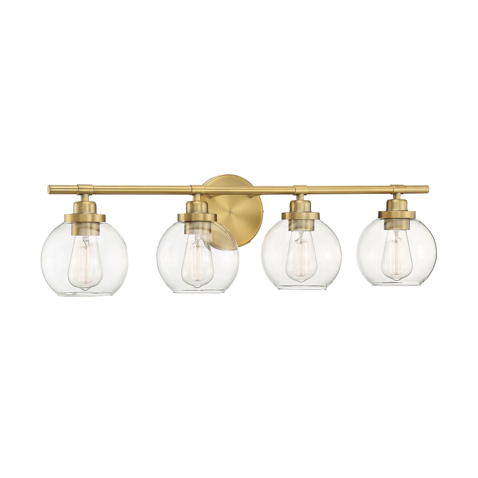 Carson 30 Inch 4 Light Bath Vanity Light by Savoy House