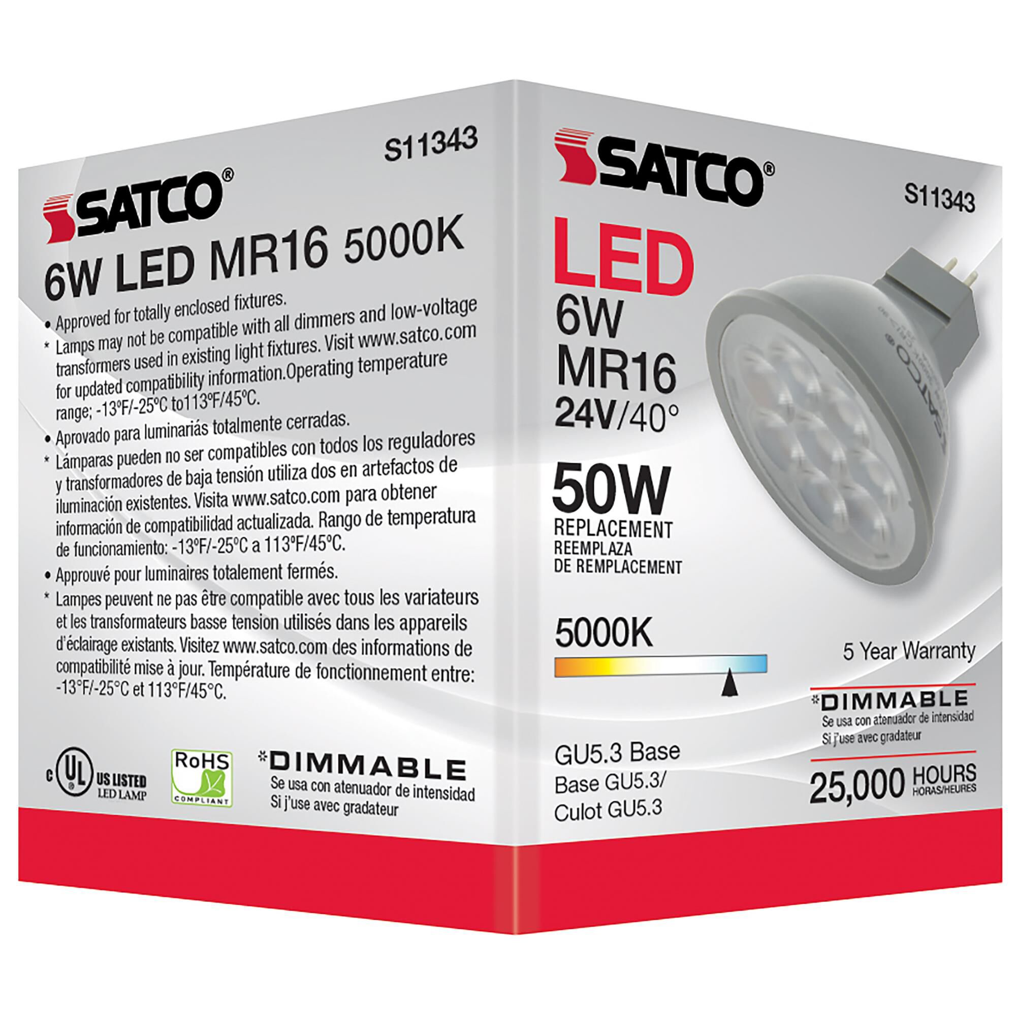 LED Light Bulb by Satco