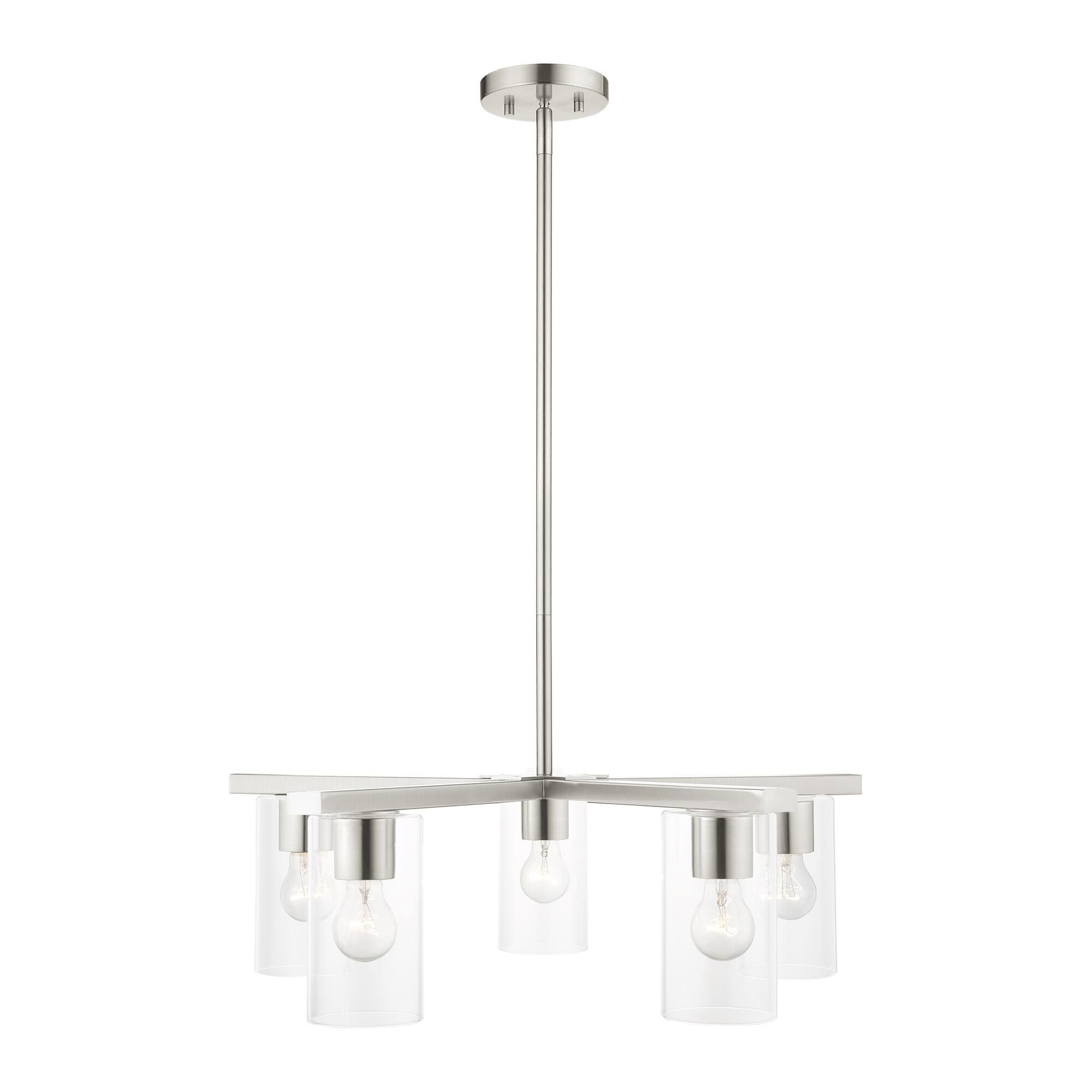 Zurich 5 Light Chandelier by Livex Lighting
