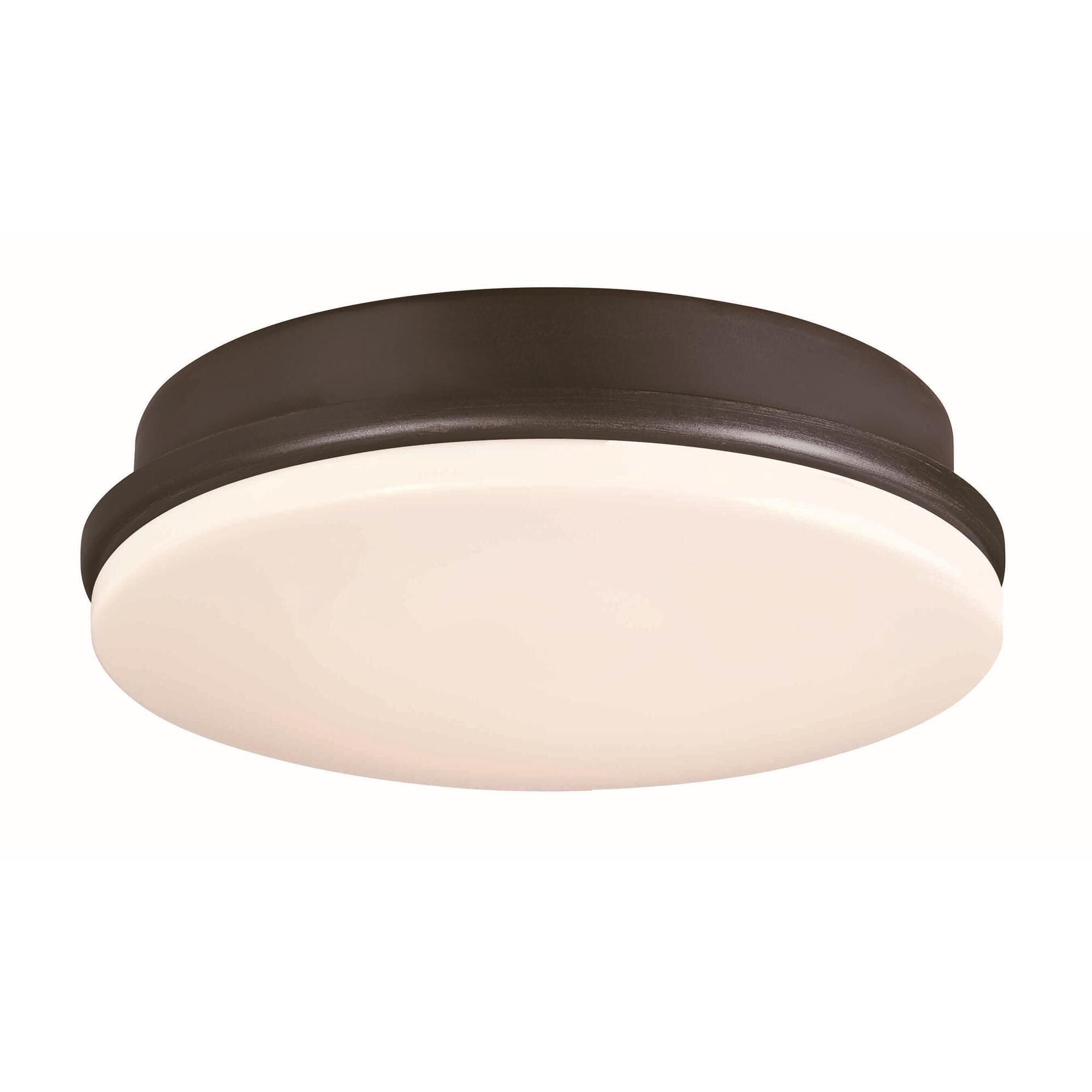Shown in Dark Bronze finish and Opal Frosted glass