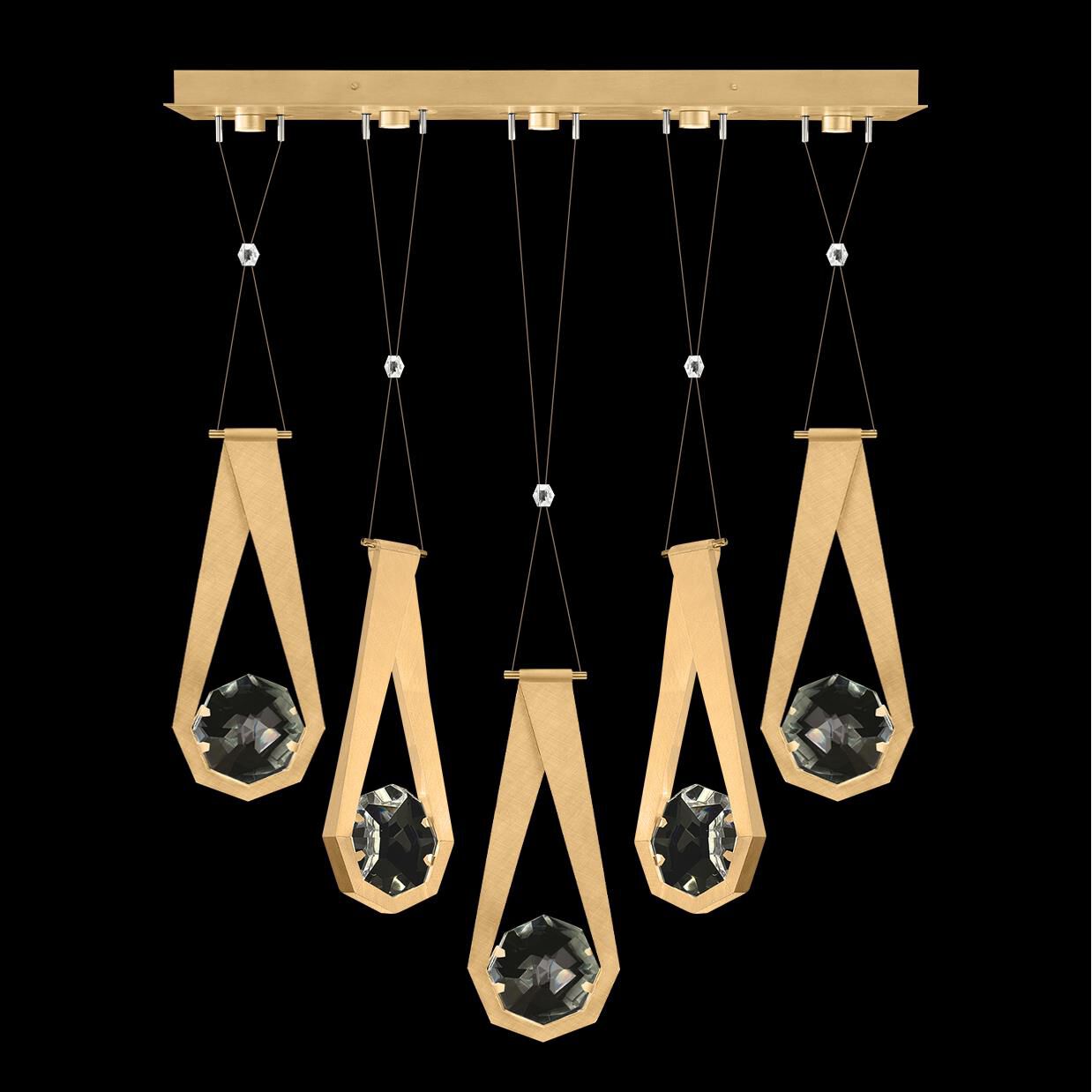 Aria 43 Inch Linear Suspension Light by Fine Art Handcrafted Lighting