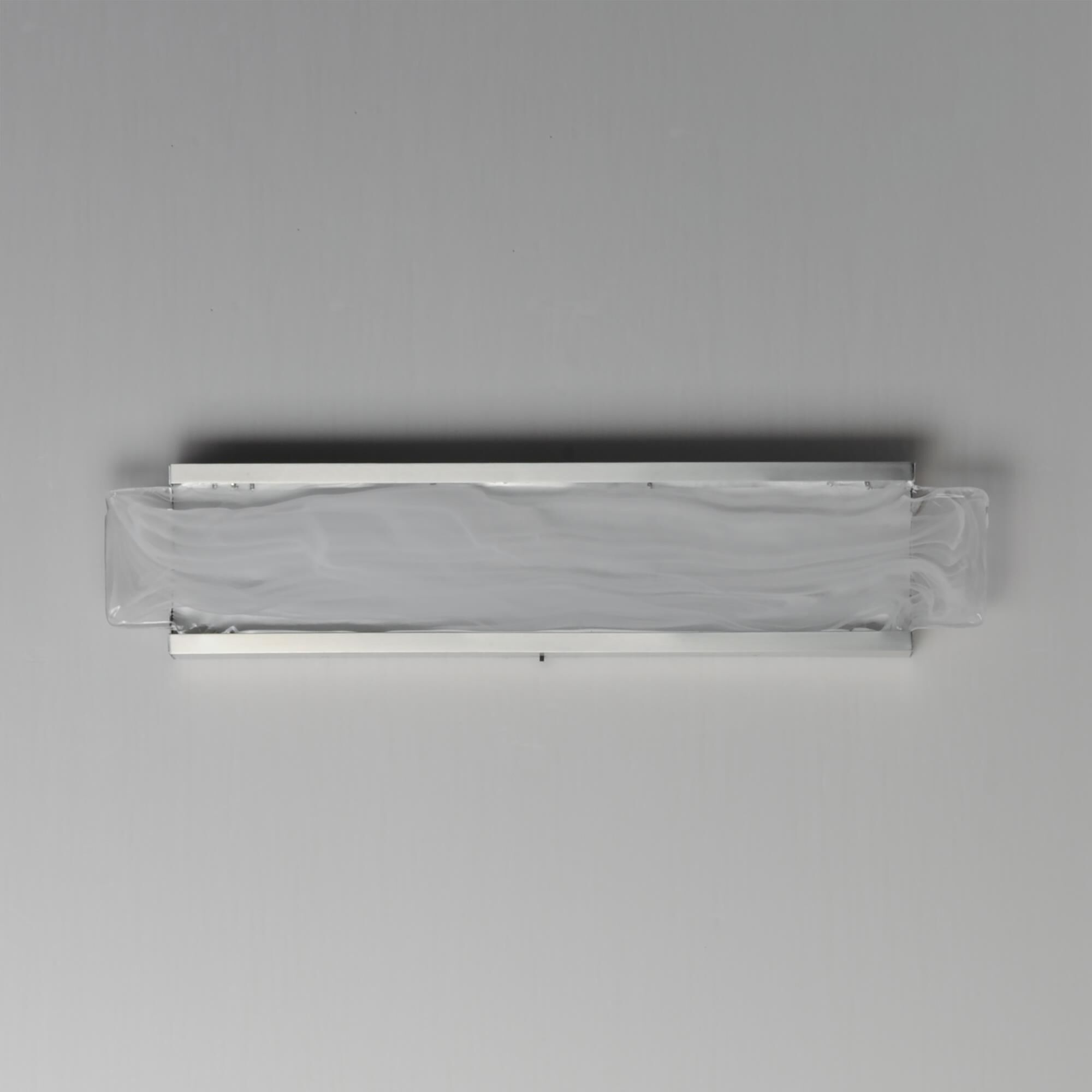 Shown in Satin Nickel finish and White Spiral glass