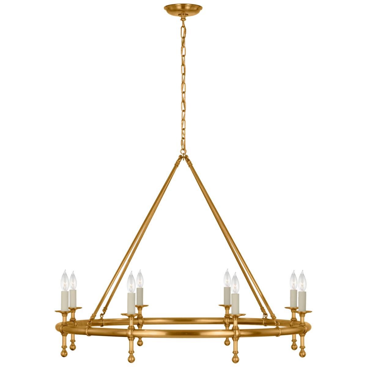 Shown in Antique-Burnished Brass finish