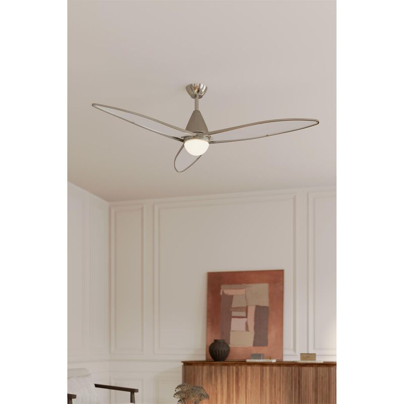 Fleur 64 Inch Ceiling Fan with Light Kit by Minka Aire