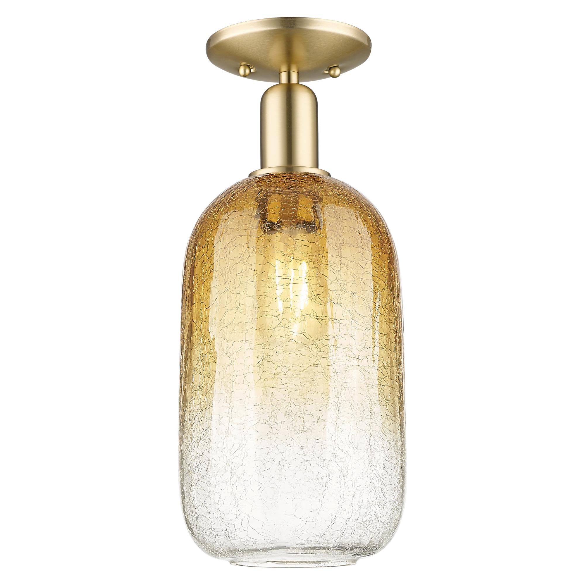 Bruno Marashlian Brookhaven Cloche 7 Inch Semi Flush Mount by Innovations Lighting