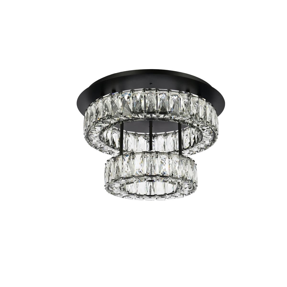 Monroe Semi Flush Mount by Elegant Lighting