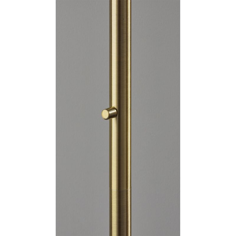 Delaney Arc Lamp by Adesso