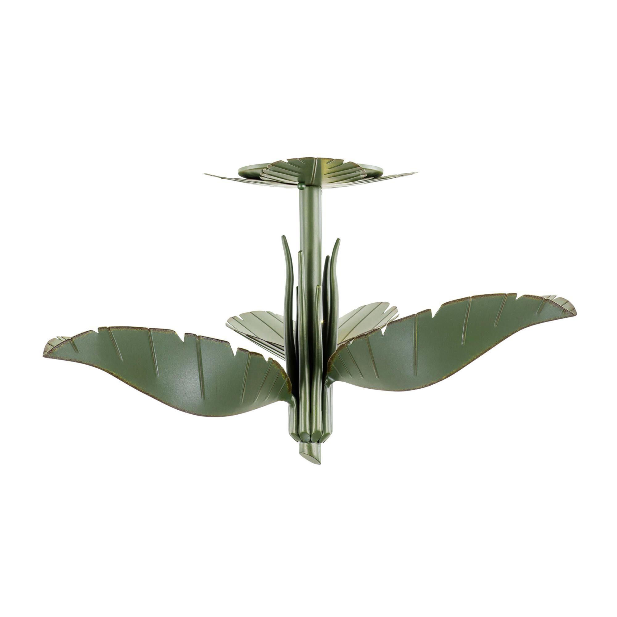 Banana Leaf 24 Inch 3 Light Semi Flush Mount by Varaluz