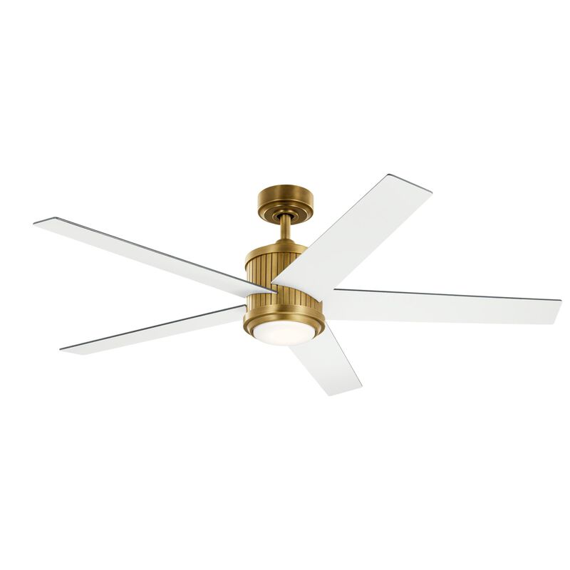 Brahm 56 Inch Ceiling Fan with Light Kit by Kichler