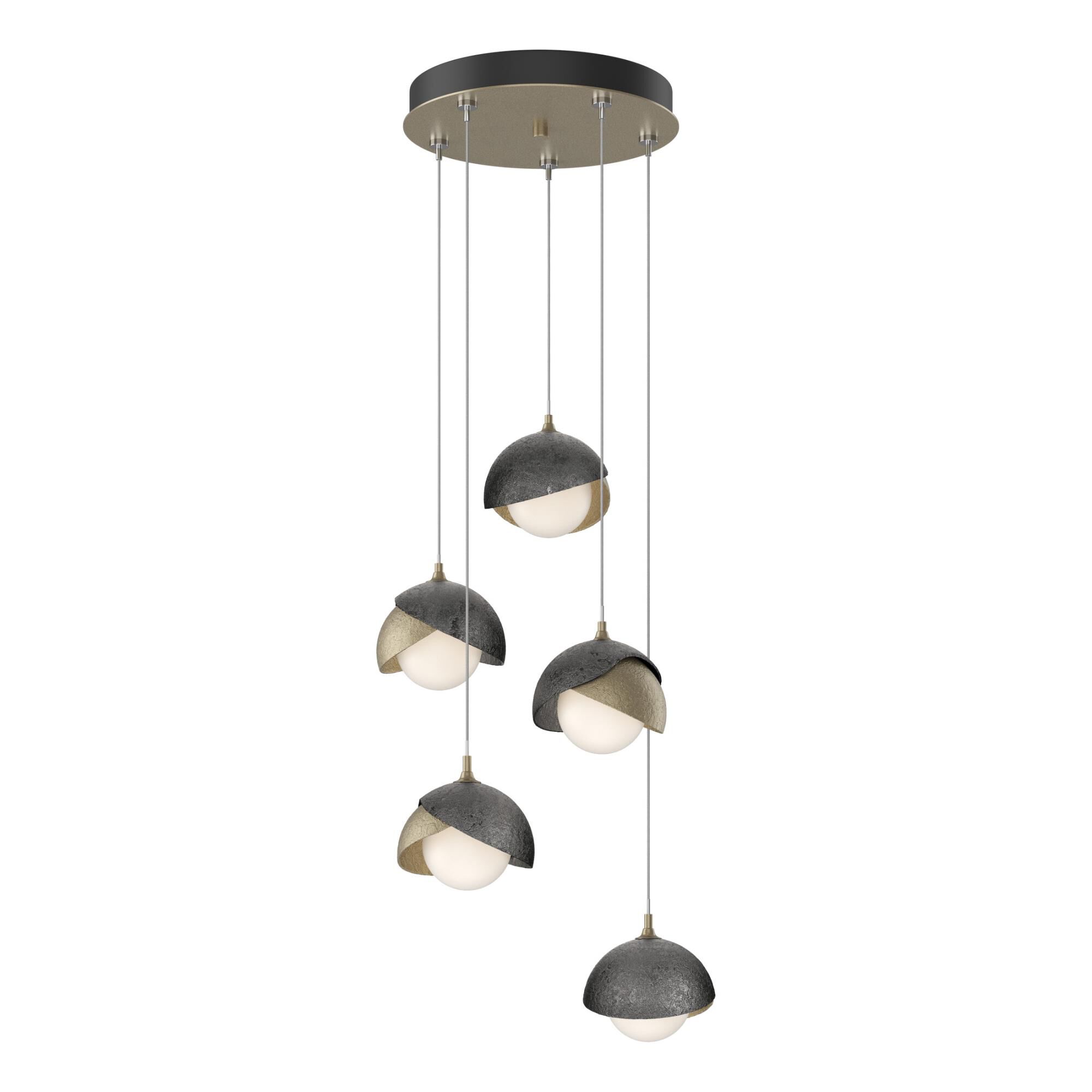 Brooklyn 16 Inch 5 Light Multi Light Pendant,
