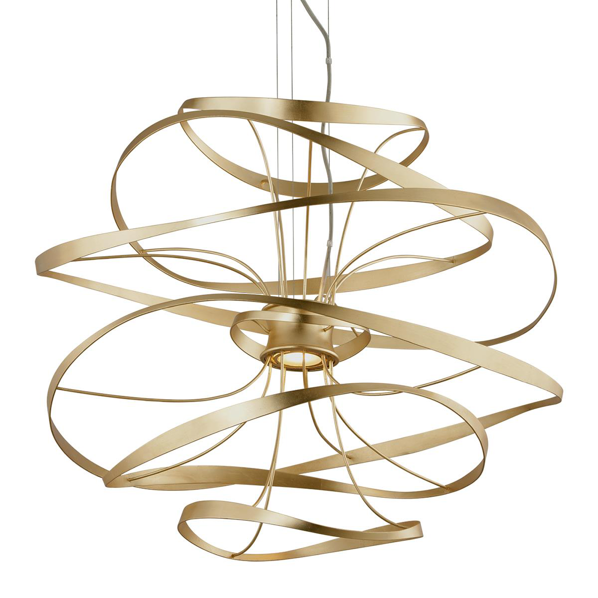 Shown in Gold Leaf With Polished Stainless Accents finish