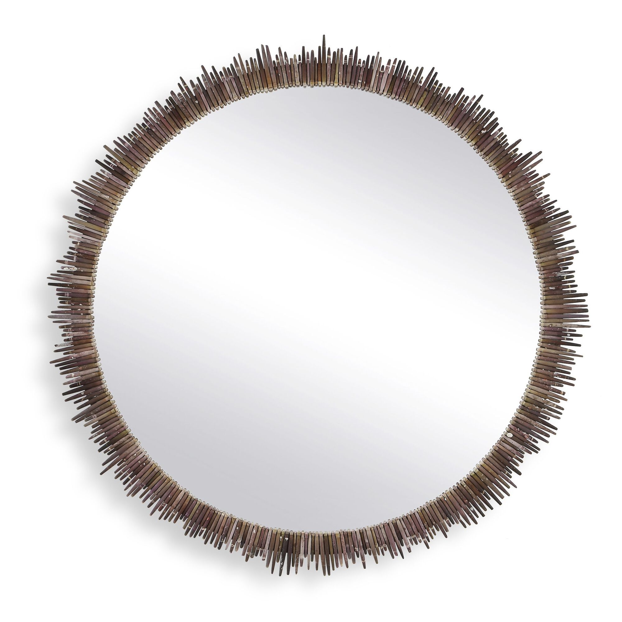 Tiger Sea Urchin Medium Decorative Mirror,