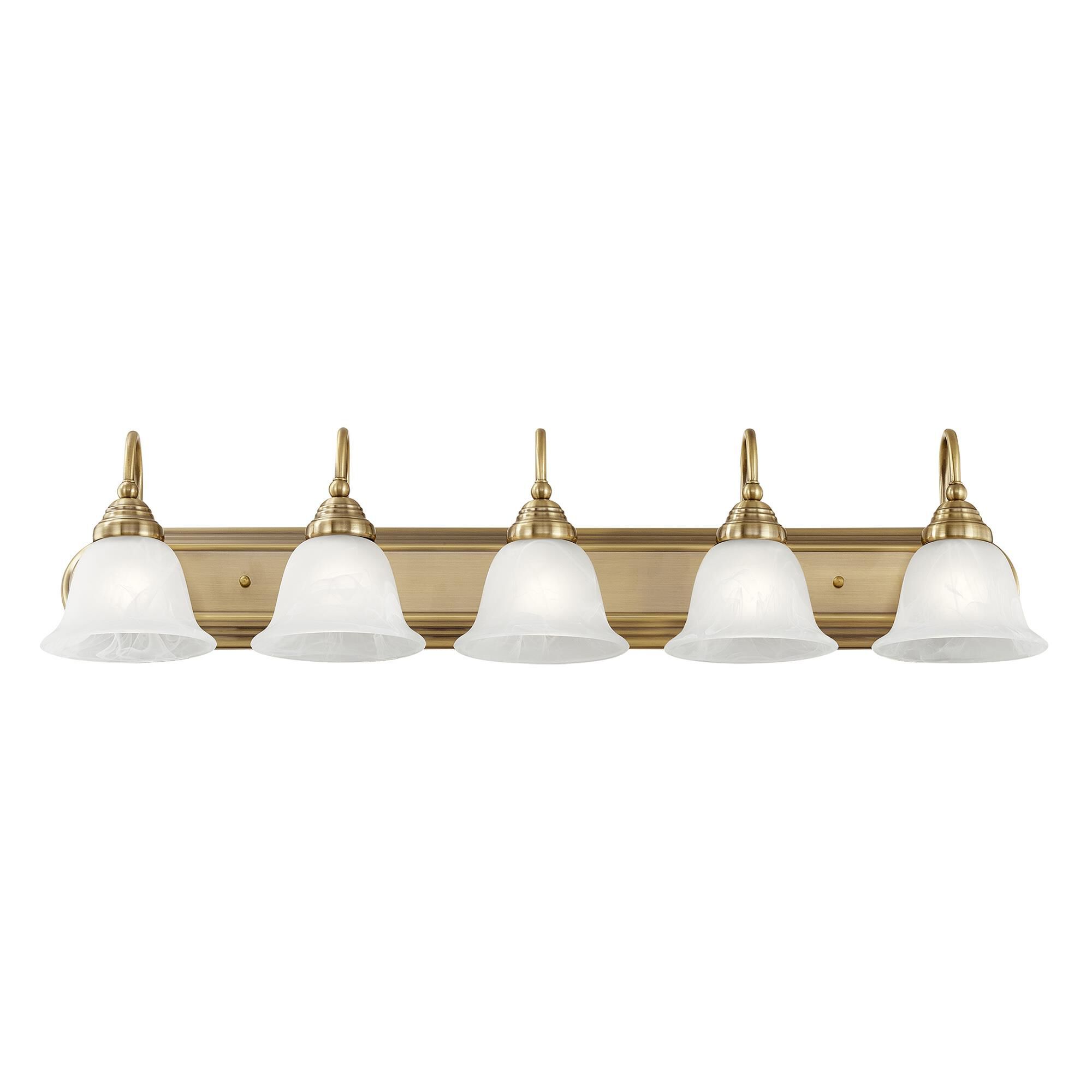 Belmont 36 Inch 5 Light Bath Vanity Light by Livex Lighting
