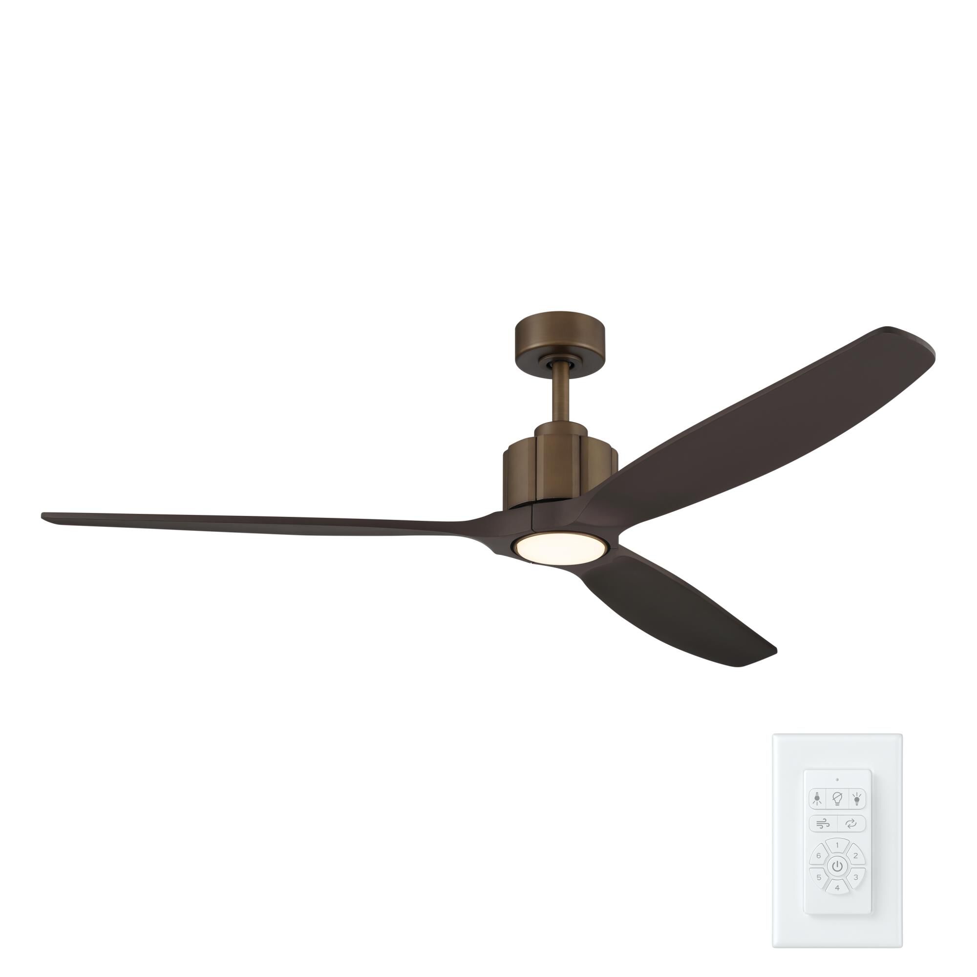 Shown in Heritage Brushed Bronze finish and Satin Etched Cased Opal glass