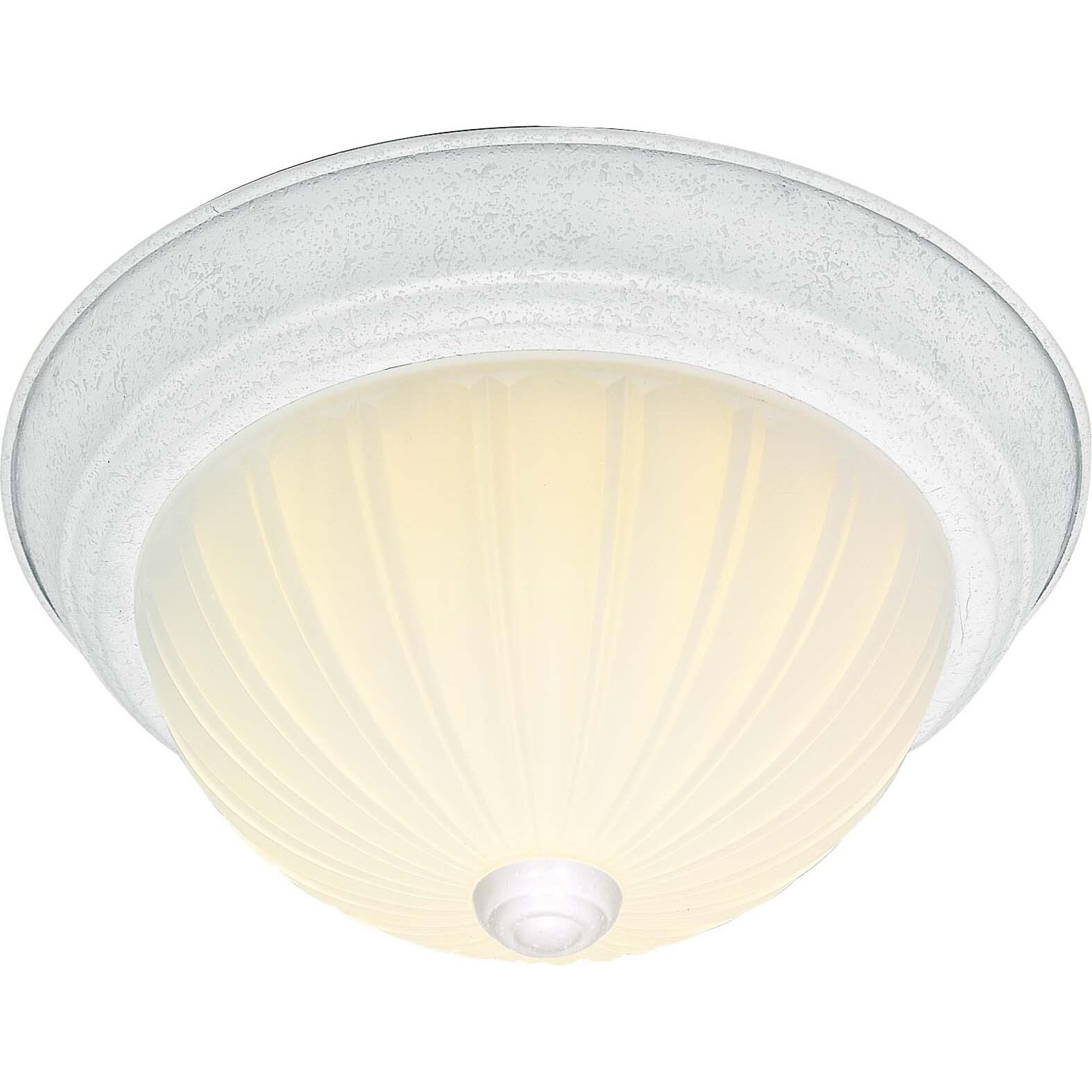 Melon 11 Inch 2 Light Flush Mount by Nuvo Lighting