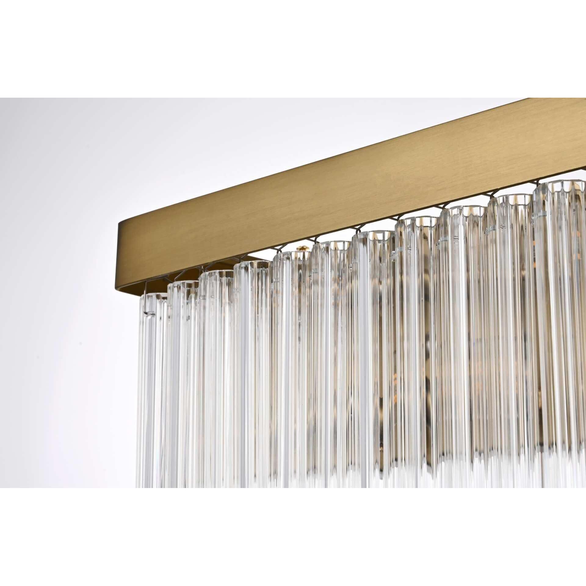 Shown in Satin Gold finish and Rc crystal